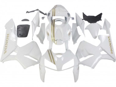 Carénages Moto Honda CBR600RR 2005-2006 - Blanc Or Abordables