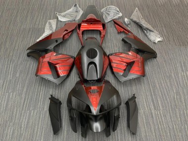 Carénages Moto Honda CBR600RR 2005-2006 - Noir Rouge Abordables