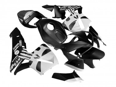 Kits Carénage Moto ABS Honda CBR600RR 2005-2006 - Noir Blanc Abordables