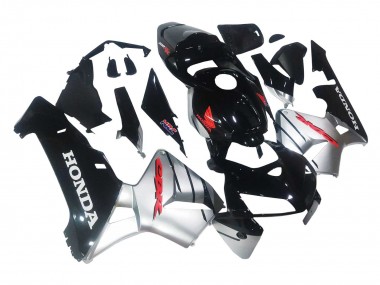 Carénages Moto Honda CBR600RR 2005-2006 - Argent Noir Abordables