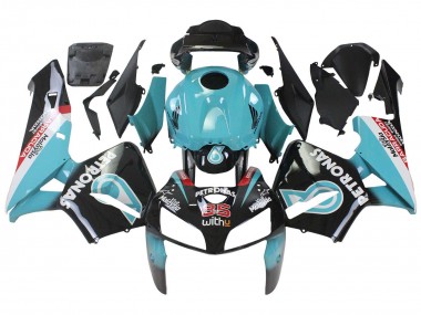 Carénages Moto Honda CBR600RR 2005-2006 - Bleu Clair Noir 35 Abordables
