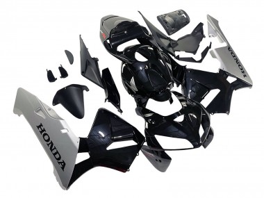 Carénage Moto Honda CBR600RR 2005-2006 - Noir Argent Abordables