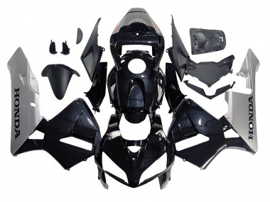 Carénage Moto Honda CBR600RR 2005-2006 - Noir Argent Abordables
