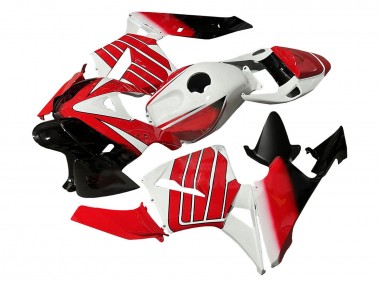 Carénage Moto Honda CBR600RR 2005-2006 - Rouge Blanc Noir Abordables