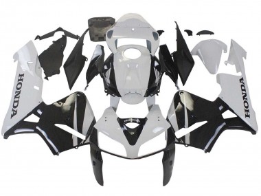 Carénage Moto Honda CBR600RR 2005-2006 - Blanc Noir Abordables
