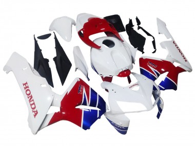 Carénages Moto Honda CBR600RR 2005-2006 - Blanc Bleu Rouge Abordables