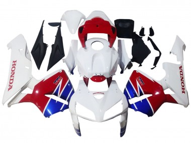 Carénages Moto Honda CBR600RR 2005-2006 - Blanc Bleu Rouge Abordables