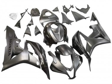 Carénage Moto Honda CBR600RR 2007-2008 - Argent Noir Brillant Abordables