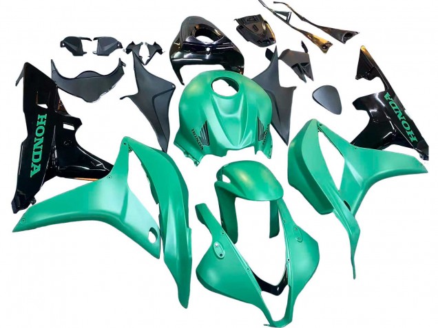 Kits Carénage Moto ABS Honda CBR600RR 2007-2008 - Vert Noir Brillant