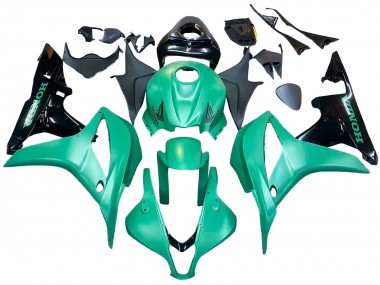 Kits Carénage Moto ABS Honda CBR600RR 2007-2008 - Vert Noir Brillant Abordables