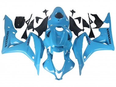 Carénages Moto Honda CBR600RR 2007-2008 - Bleu Clair Courses Abordables