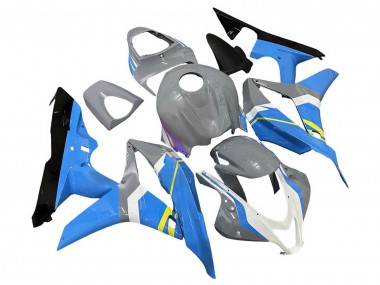 Carénages Moto Honda CBR600RR 2007-2008 - Nardo Gris Bleu Blanc Noir Brillant Abordables