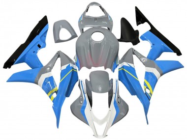 Carénages Moto Honda CBR600RR 2007-2008 - Nardo Gris Bleu Blanc Noir Brillant Abordables