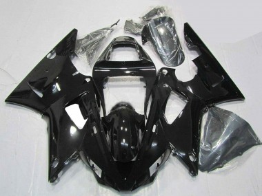 Carénages Moto Yamaha YZF R1 2000-2001 - Noir Brillant Abordables