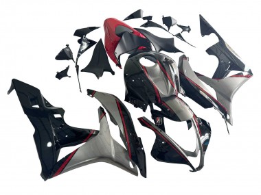 Carénages Moto Honda CBR600RR 2007-2008 - Argent Rouge Noir Brillant Abordables