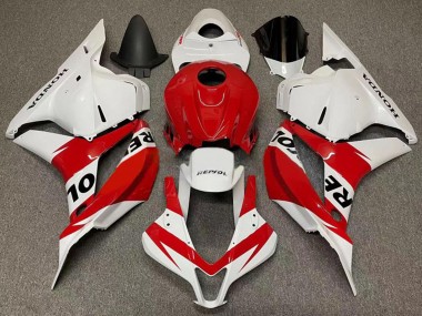 Carénages Moto Honda CBR600RR 2007-2008 - Blanc Rouge Repsol Abordables