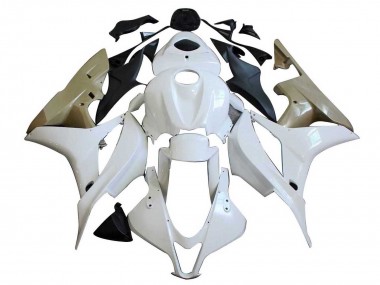 Carénages Moto Honda CBR600RR 2007-2008 - Argent Blanc Abordables