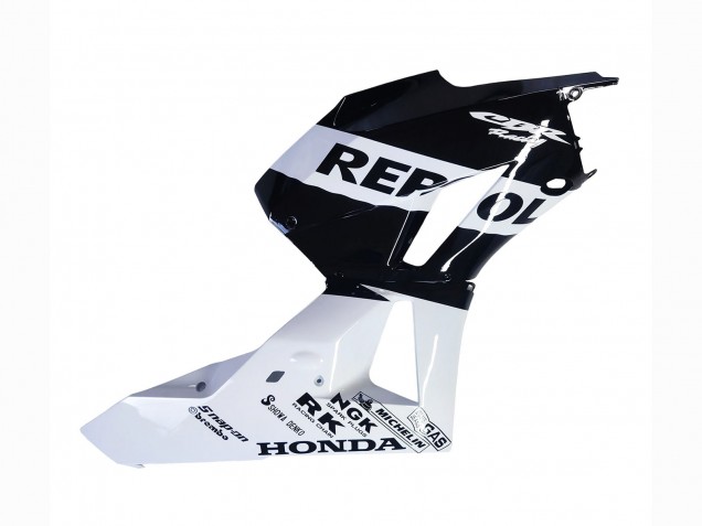 Carénages Moto Honda CBR600RR 2013-2023 - Blanc Noir Brillant Repsol