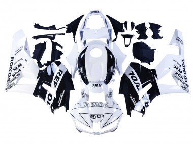 Carénages Moto Honda CBR600RR 2013-2023 - Blanc Noir Brillant Repsol Abordables