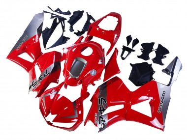 Carénages Moto Honda CBR600RR 2013-2023 - Argent Rouge Abordables