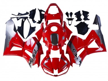 Carénages Moto Honda CBR600RR 2013-2023 - Argent Rouge Abordables