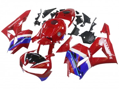Carénages Moto Honda CBR600RR 2013-2023 - Rouge Bleu Abordables