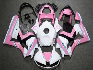 Carénages Moto Honda CBR600RR 2013-2023 - Blanc Rose Abordables