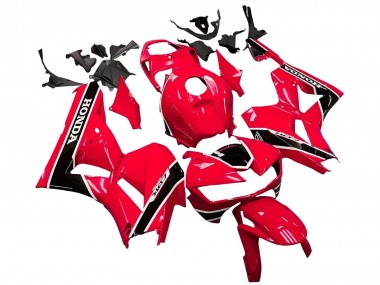 Carénages Moto Honda CBR600RR 2013-2023 - Rouge Blanc Noir Abordables