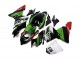 Carénages Moto Kawasaki ZX10R 2004-2005 - Blanc Noir Vert Elf