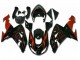 Carénages Moto Kawasaki ZX10R 2006-2007 - Noir Brillant Rouge