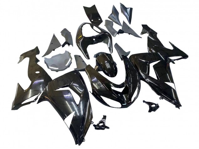 Carénages Moto Kawasaki ZX10R 2006-2007 - Noir Brillant