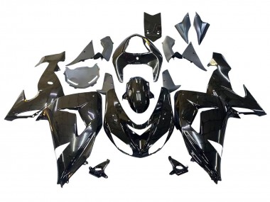 Carénages Moto Kawasaki ZX10R 2006-2007 - Noir Brillant Abordables