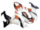 Carénages Moto Kawasaki ZX10R 2006-2007 - Blanc Orange Noir