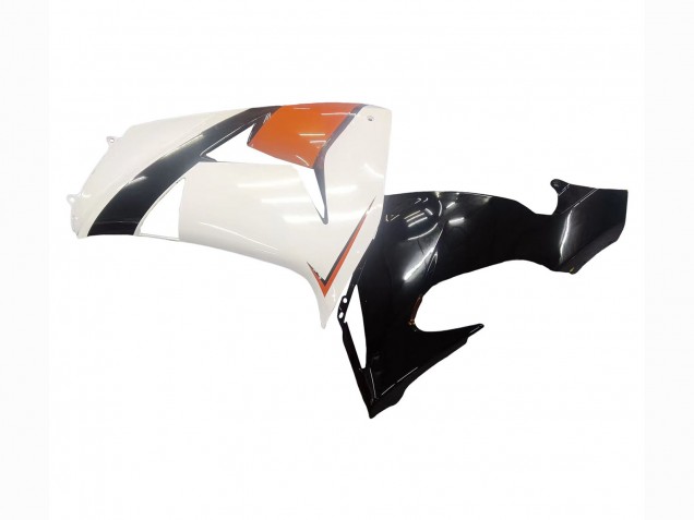 Carénages Moto Kawasaki ZX10R 2006-2007 - Blanc Orange Noir