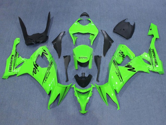 Carénage Moto Kawasaki ZX10R 2008-2010 - Vert Noir