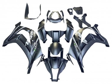 Carénages Moto Kawasaki ZX10R 2011-2015 - Gris Mat Blanc Vert Abordables