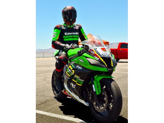 Carénages Moto Kawasaki ZX10R 2011-2015 - Vert Jaune Blanc Noir Rouge Pirelli