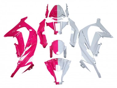 Carénages Moto Kawasaki ZX10R 2011-2015 - Rose Blanc Diviser Abordables