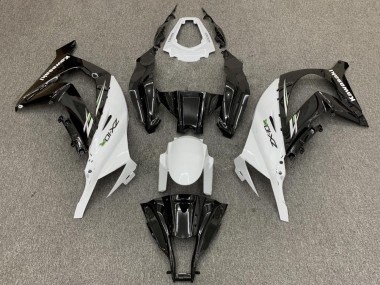 Carénages Moto Kawasaki ZX10R 2011-2015 - Blanc Noir Brillant Vert Abordables