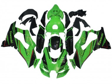 Carénages Moto Kawasaki ZX10R 2021-2025 - Vert Noir Brillant Abordables