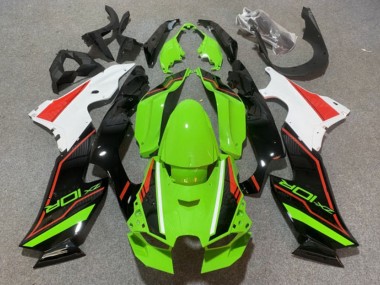 Carénages Moto Kawasaki ZX10R 2021-2025 - Vert Noir Orange Blanc Abordables