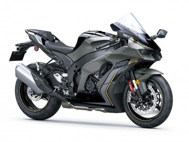 Carénages Moto Kawasaki ZX10R 2021-2025 - Noir Gris Or Abordables