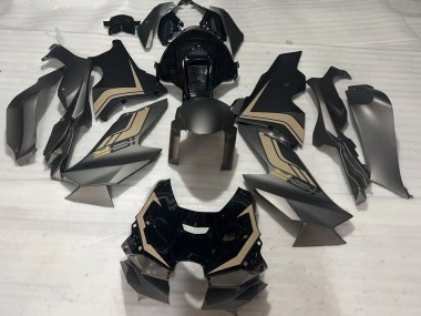 Carénages Moto Kawasaki ZX10R 2021-2025 - Noir Mat Noir Brillant Brun Abordables