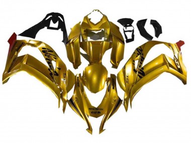 Carénages Moto Kawasaki ZX10R 2021-2025 - Or Noir Abordables