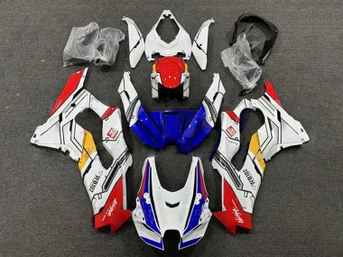 Carénages Moto Kawasaki ZX10R 2021-2025 - Blanc Rouge Bleu Jaune WB102 Abordables