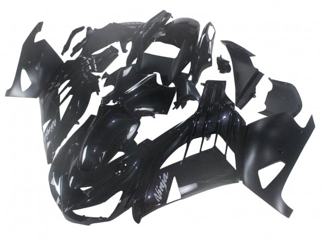 Carénage Moto Kawasaki ZX14R ZZR1400 2012-2024 - Noir Brillant Noir Mat Blanc Ninja