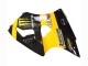 Carénages Moto Kawasaki ZX6R 1998-1999 - Jaune Noir Monstre Elf Bridgestone
