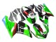 Carénages Moto Kawasaki ZX6R 2005-2006 - Vert Rouge Noir Elf 66