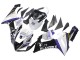 Carénages Moto Kawasaki ZX6R 2005-2006 - Blanc Violet Noir Rizoma Playboy DENSO