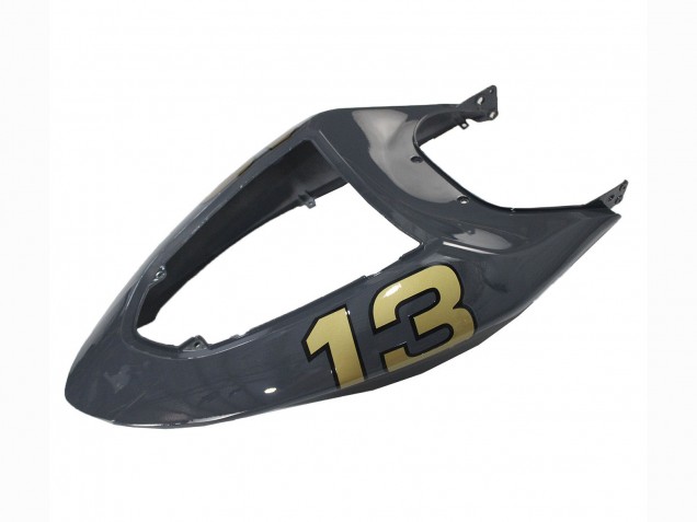 Carénages Moto Kawasaki ZX6R 2005-2006 - Gris Foncé Noir